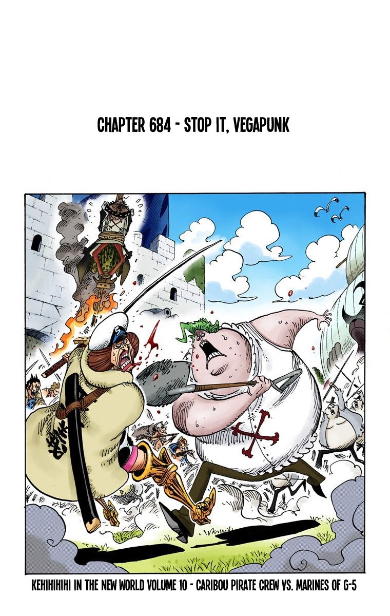 One Piece Digital Colored Chapter 684 image 02